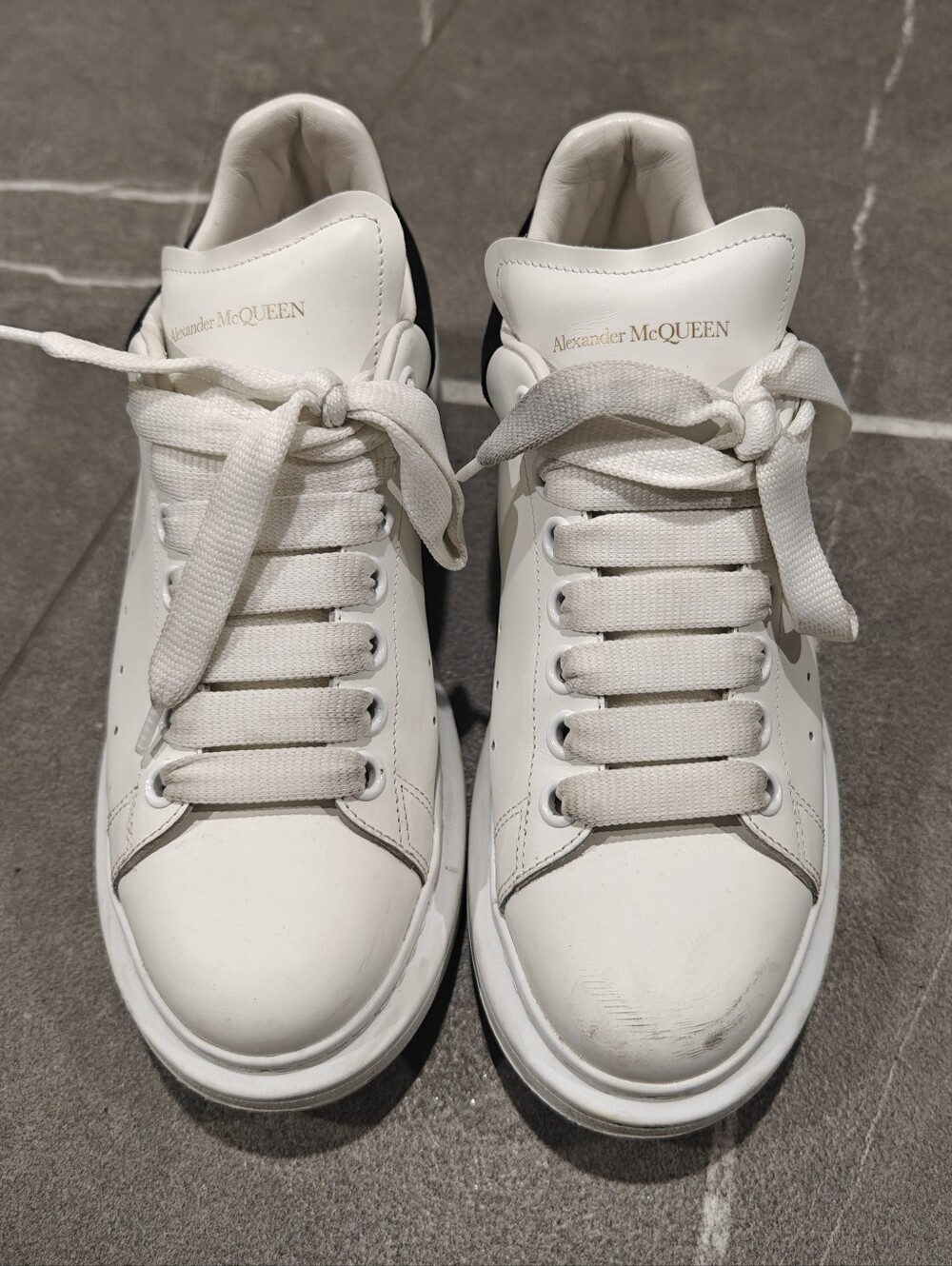 Alexander McQUEEN Leather Oversized Sneaker Women